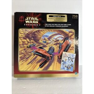 Star Wars Episode I Podrace Challenge‎ Puzzle 750 Pieces Hasbro Double Sided NEW